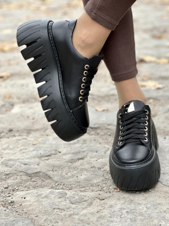 Sneakersy OLEKSY ze skóry Polskiej produkcji