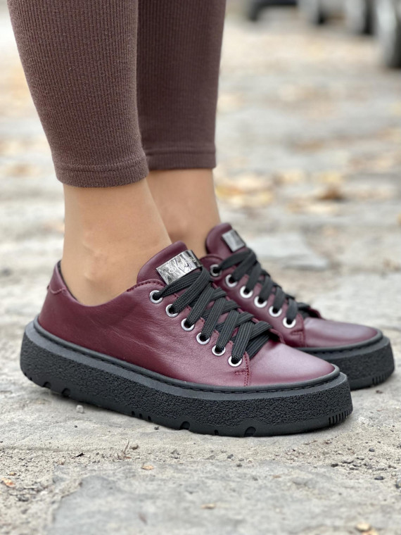 Trampki damskie skórzane OLEKSY polskiej produkcji