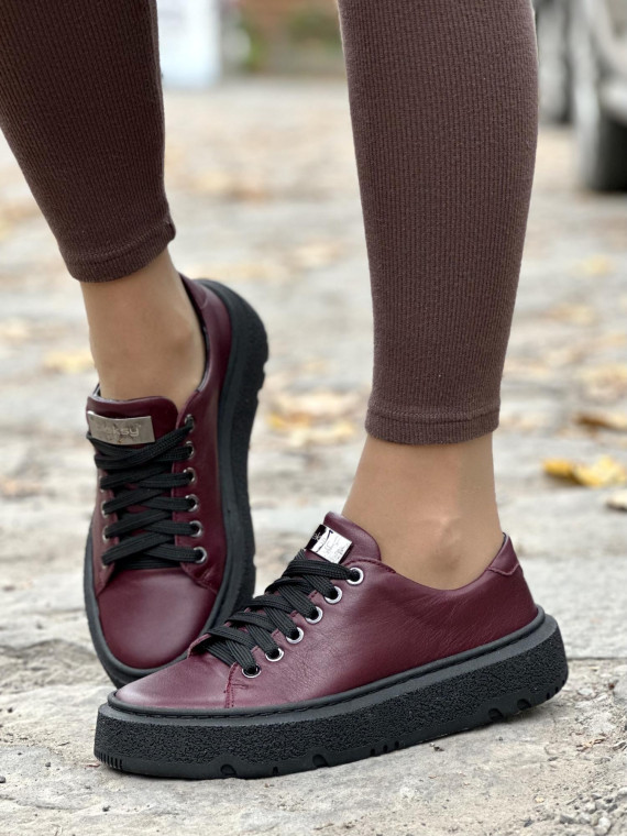 Trampki damskie skórzane OLEKSY polskiej produkcji