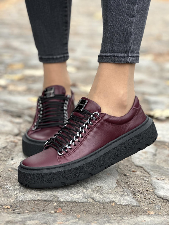 Trampki damskie skórzane OLEKSY polskiej produkcji