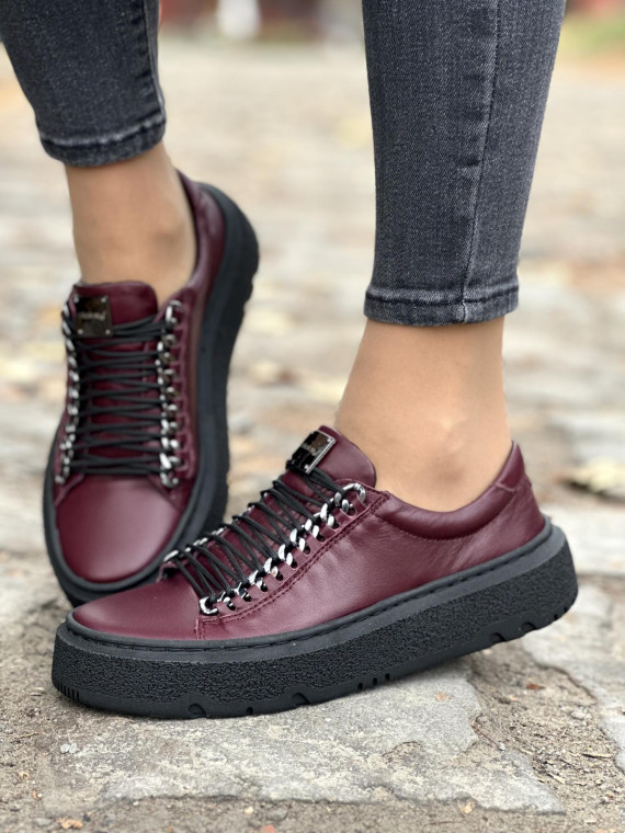 Trampki damskie skórzane OLEKSY polskiej produkcji