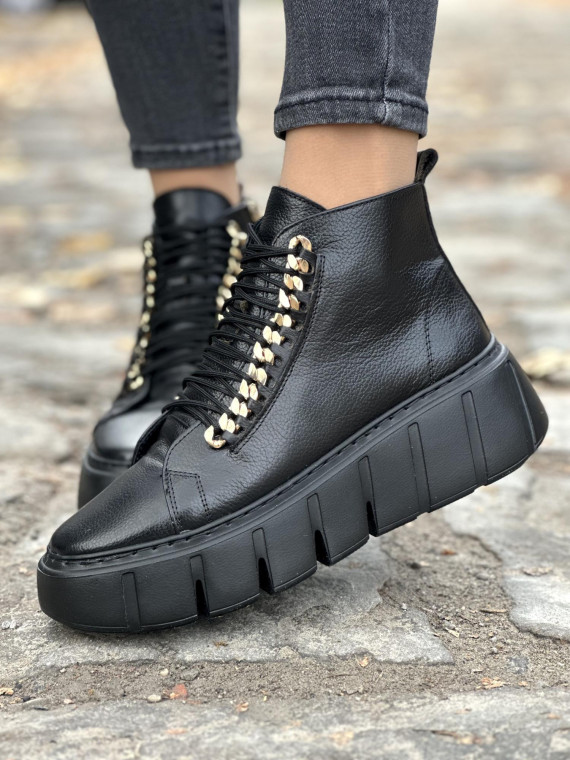 Sneakersy OLEKSY ze skóry Polskiej produkcji