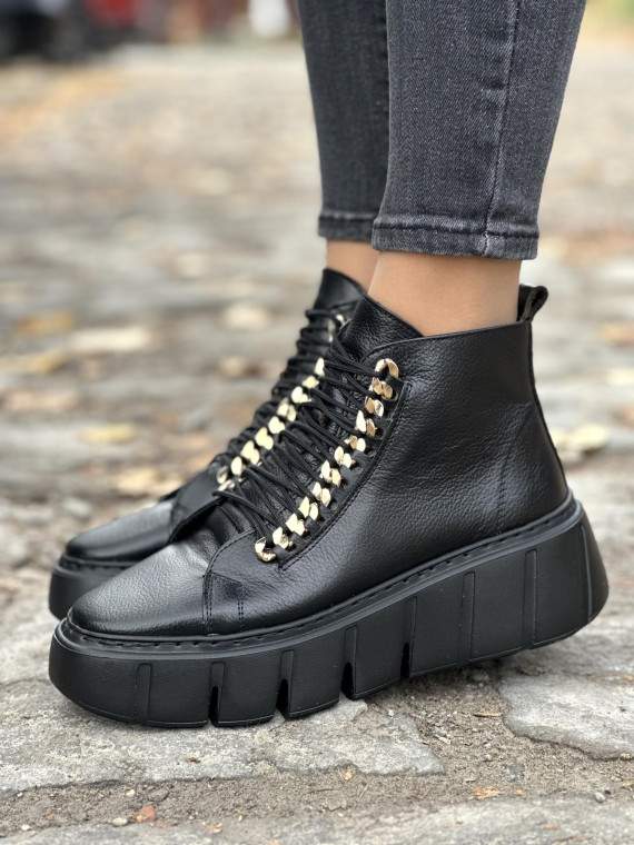 Sneakersy OLEKSY ze skóry Polskiej produkcji