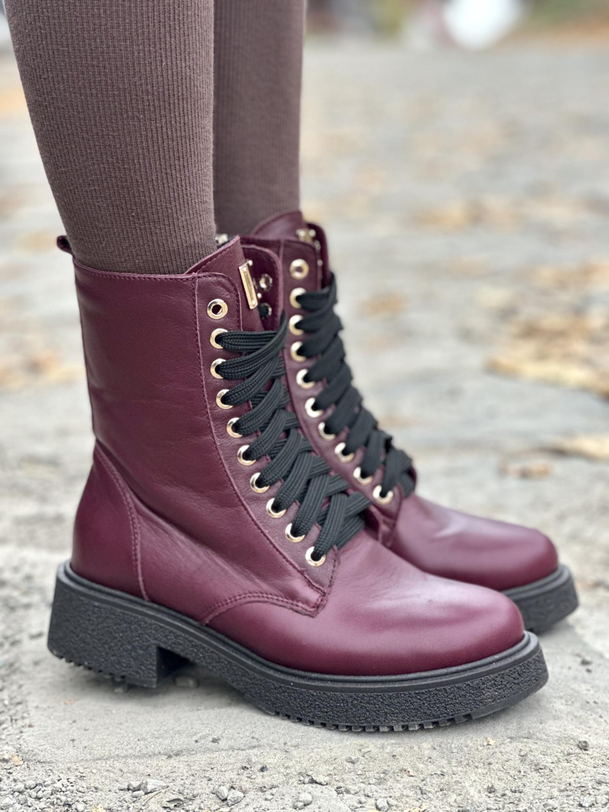 Botki skórzane OLEKSY Polskiej produkcji