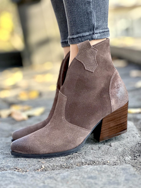 Kowbojki skórzane OLEKSY Polskiej produkcji