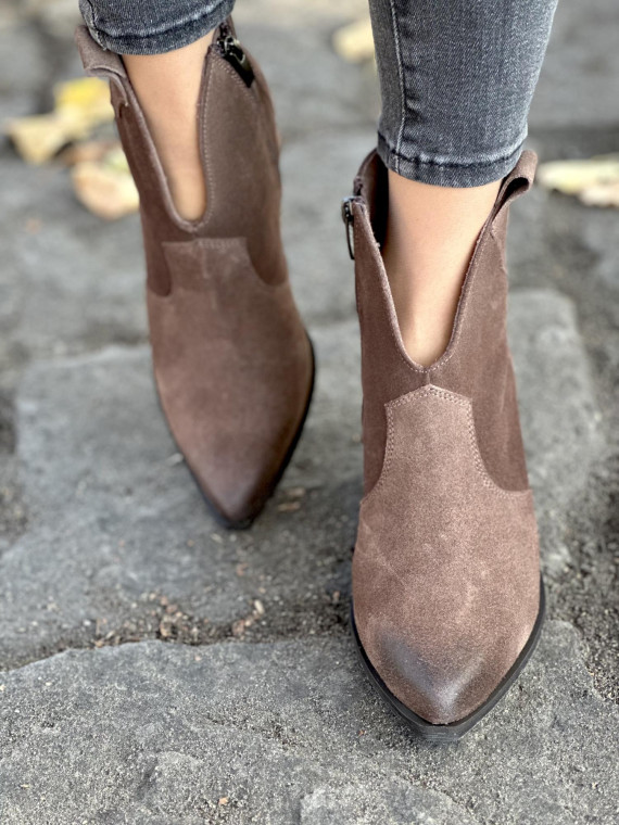 Kowbojki skórzane OLEKSY Polskiej produkcji