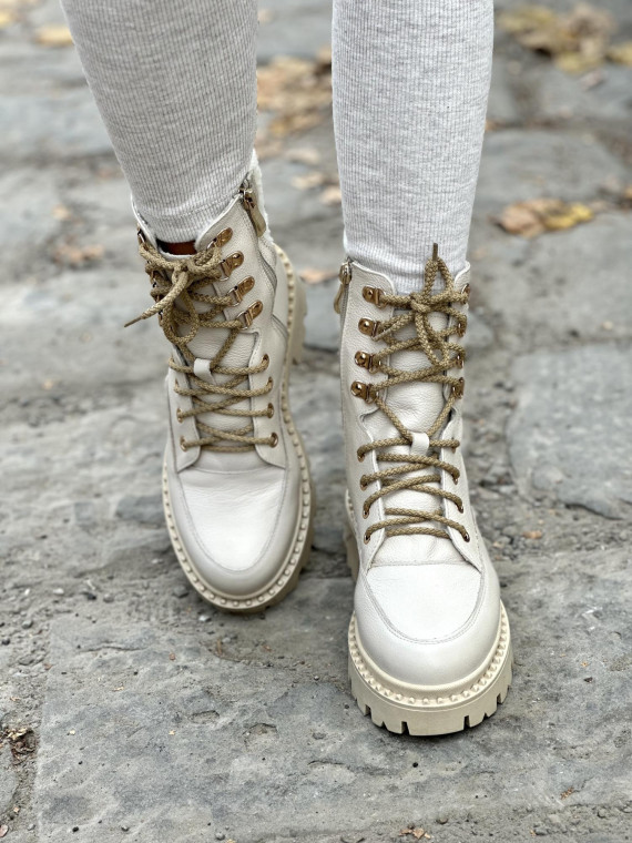 Śniegowce skórzane OLEKSY Polskiej produkcji