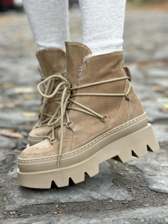 Śniegowce skórzane OLEKSY Polskiej produkcji