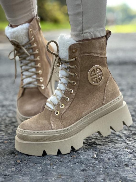 Śniegowce skórzane OLEKSY Polskiej produkcji