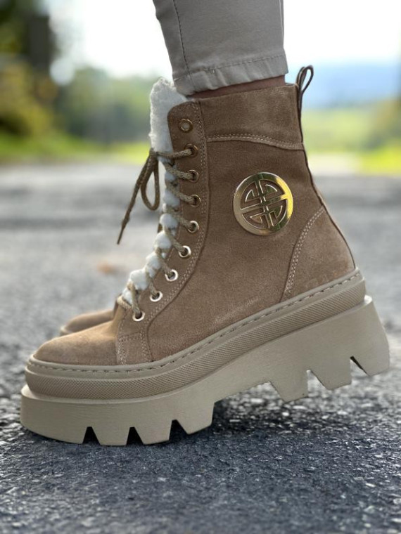 Śniegowce skórzane OLEKSY Polskiej produkcji