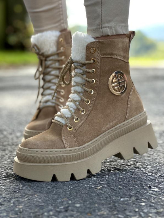 Śniegowce skórzane OLEKSY Polskiej produkcji