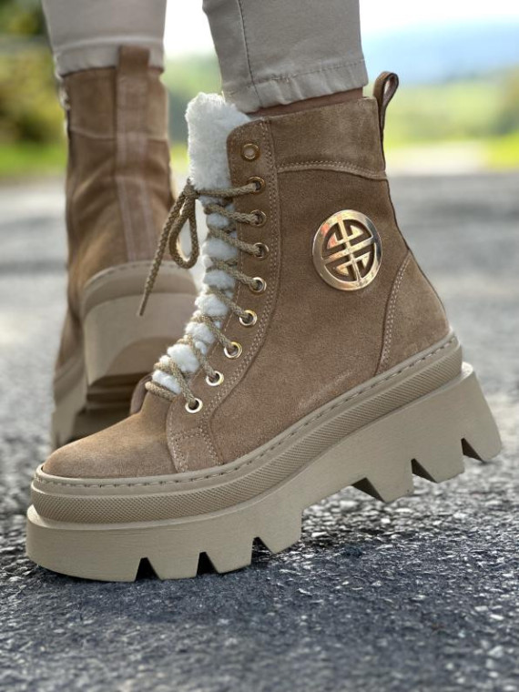 Śniegowce skórzane OLEKSY Polskiej produkcji