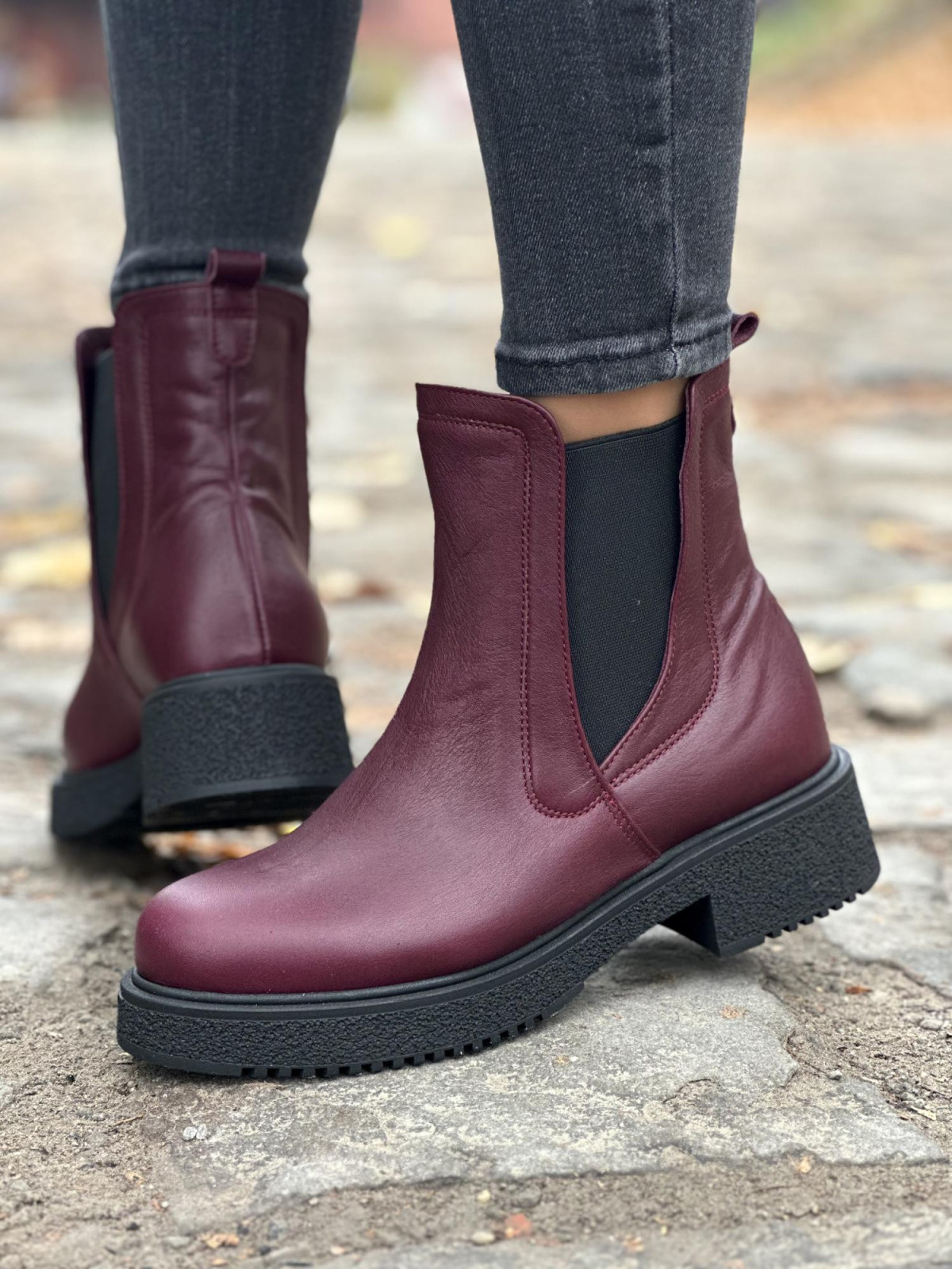 Botki skórzane OLEKSY Polskiej produkcji