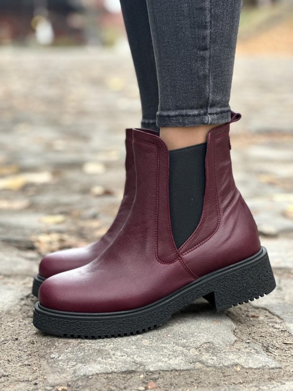 Botki skórzane OLEKSY Polskiej produkcji