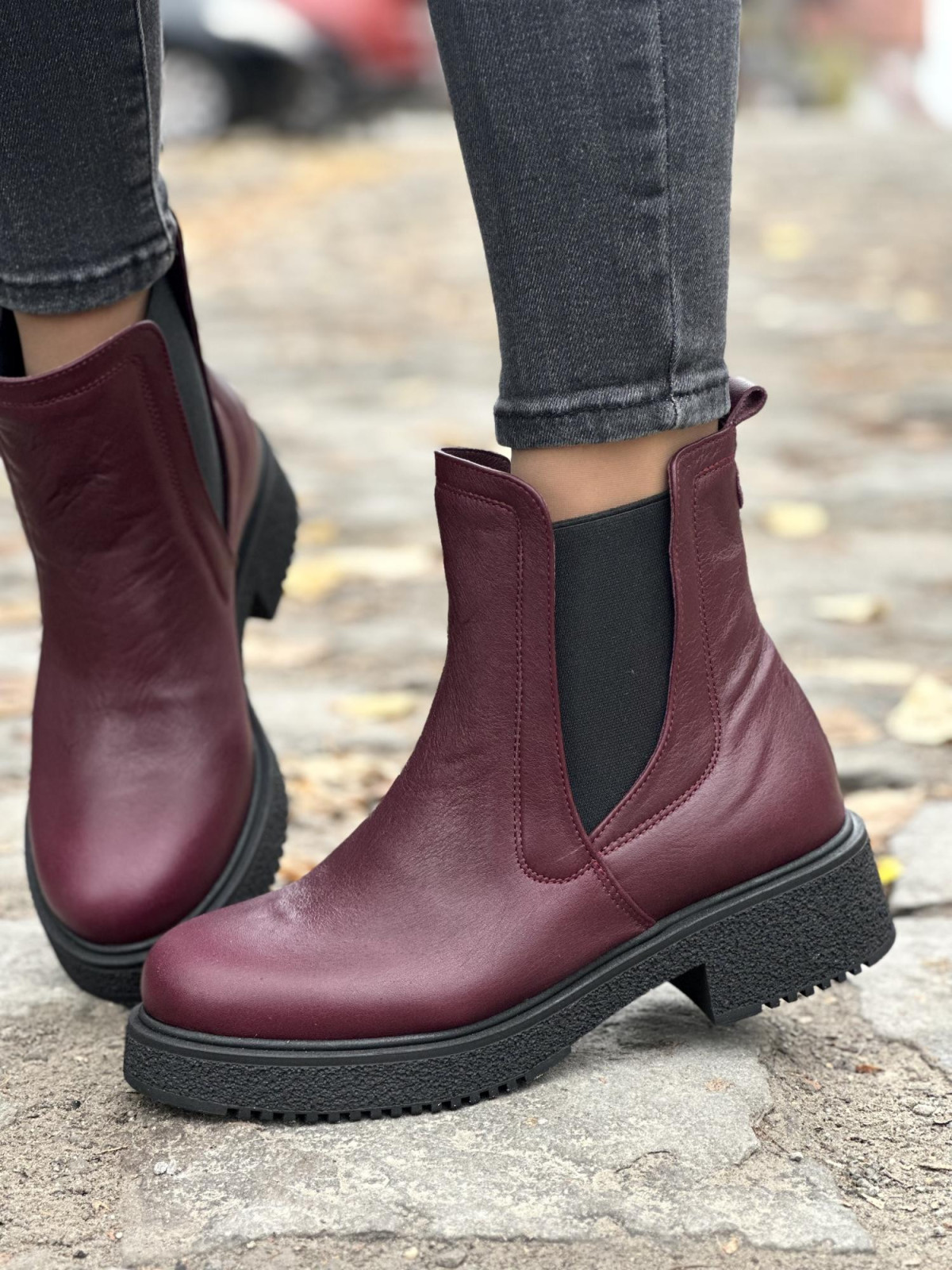 Botki skórzane OLEKSY Polskiej produkcji