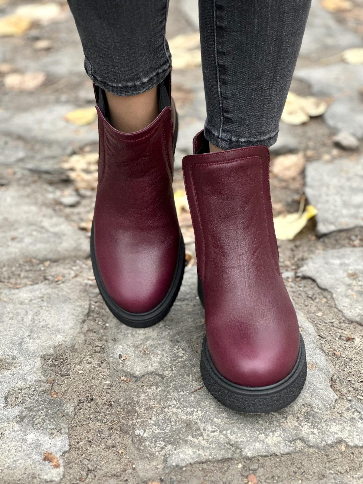 Botki skórzane OLEKSY Polskiej produkcji