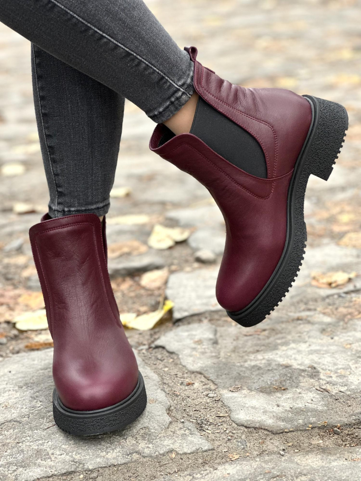 Botki skórzane OLEKSY Polskiej produkcji