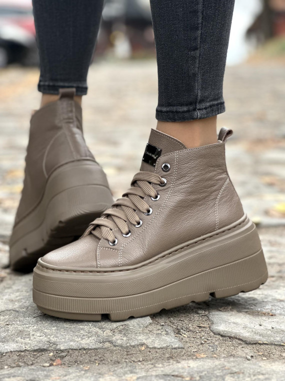 Sneakersy OLEKSY ze skóry Polskiej produkcji