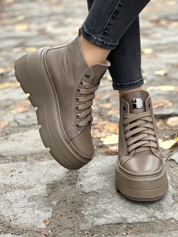 Sneakersy OLEKSY ze skóry Polskiej produkcji