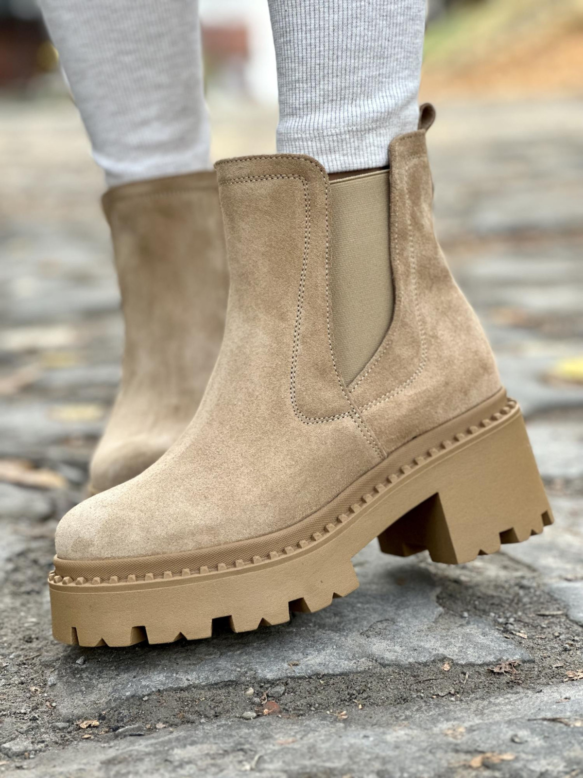 Botki skórzane OLEKSY Polskiej produkcji