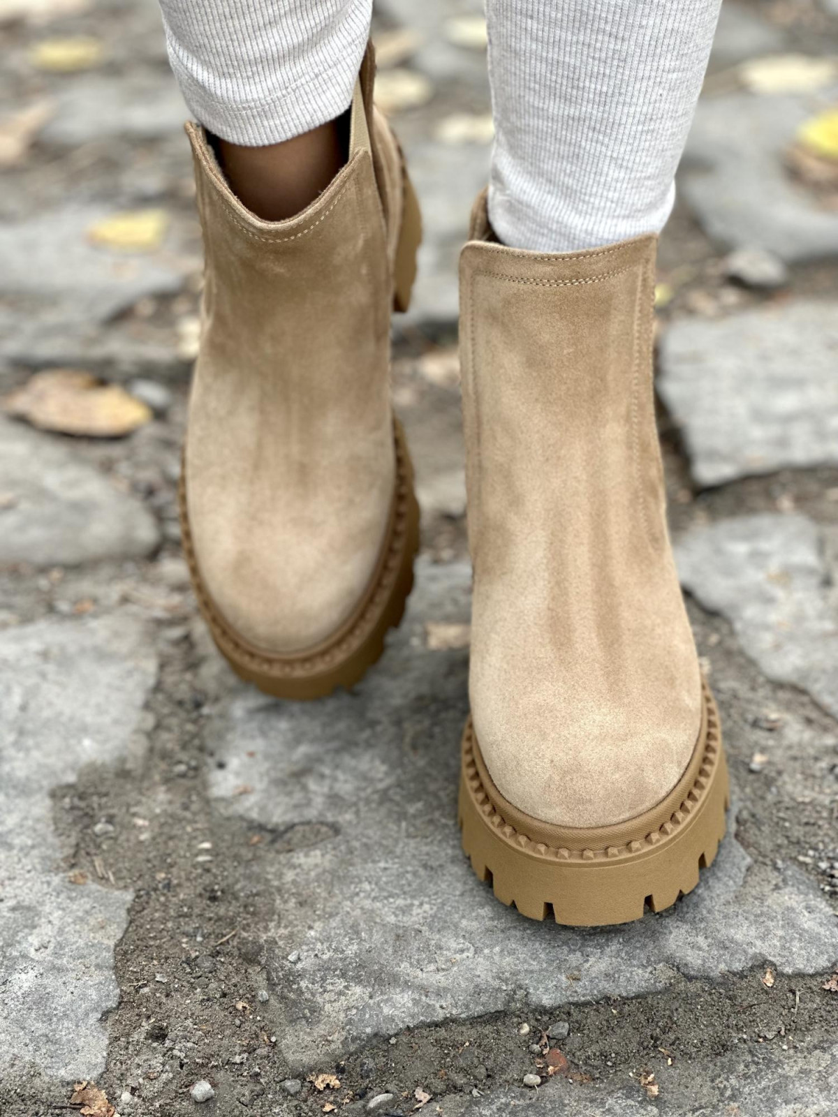 Botki skórzane OLEKSY Polskiej produkcji