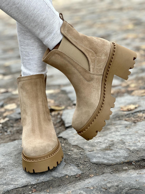 Botki skórzane OLEKSY Polskiej produkcji