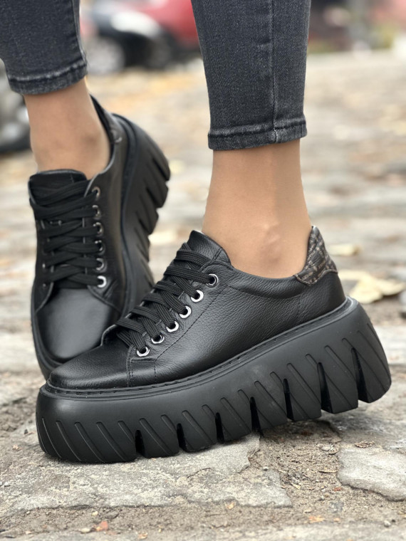 Sneakersy OLEKSY ze skóry Polskiej produkcji