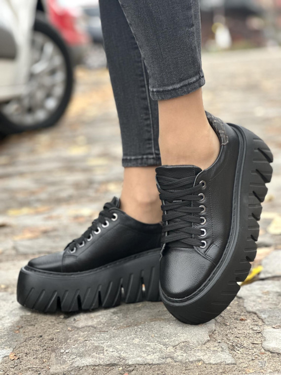 Sneakersy OLEKSY ze skóry Polskiej produkcji