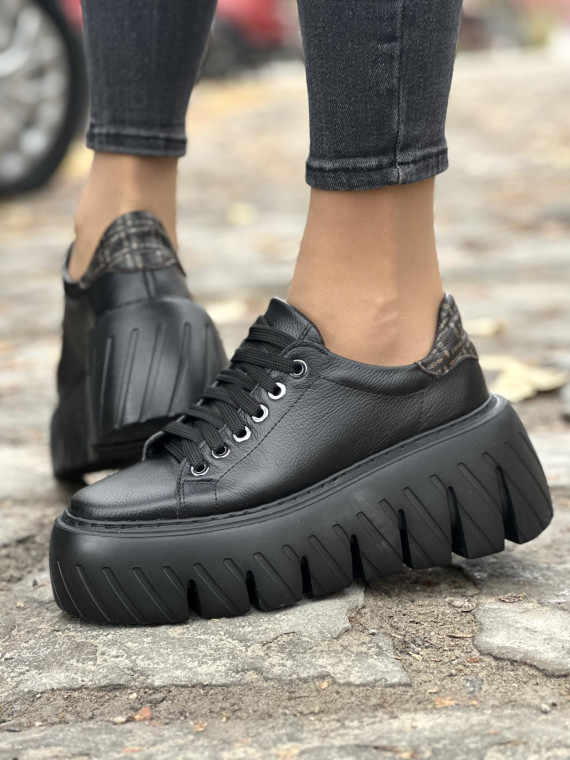 Sneakersy OLEKSY ze skóry Polskiej produkcji