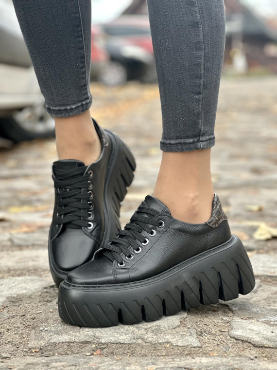 Sneakersy OLEKSY ze skóry Polskiej produkcji