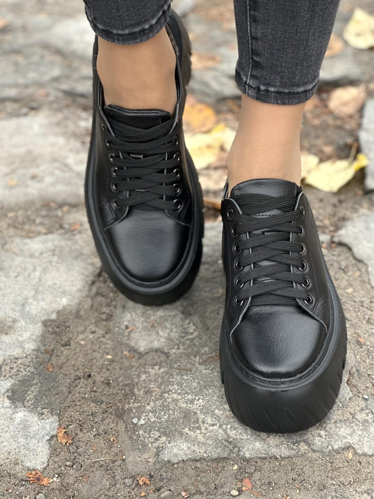 Sneakersy OLEKSY ze skóry Polskiej produkcji