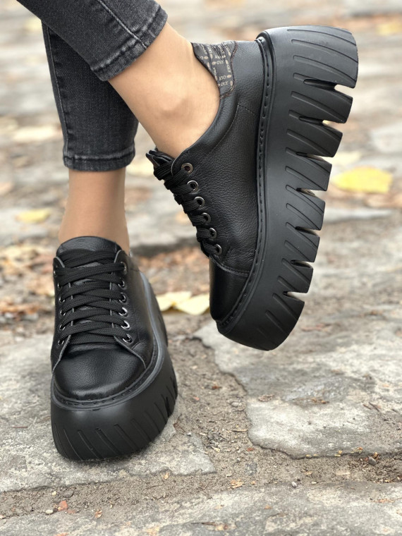 Sneakersy OLEKSY ze skóry Polskiej produkcji