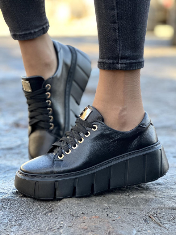 Sneakersy OLEKSY ze skóry Polskiej produkcji