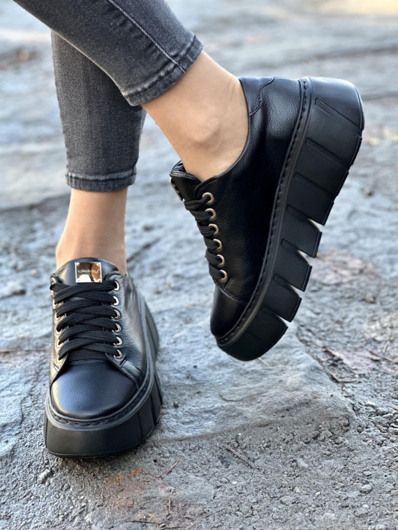 Sneakersy OLEKSY ze skóry Polskiej produkcji