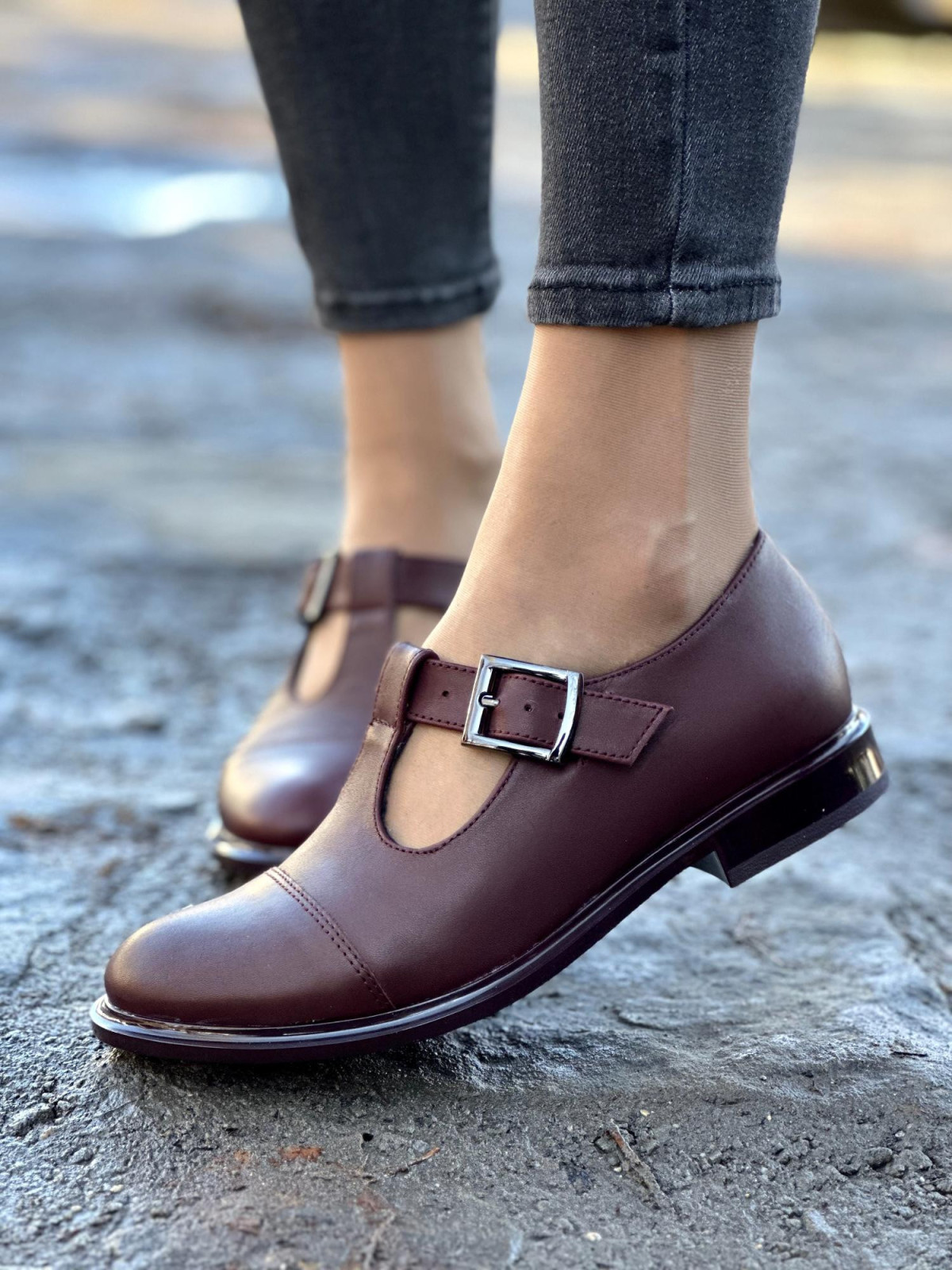 Półbuty ze skóry naturalnej OLEKSY Polskiej produkcji