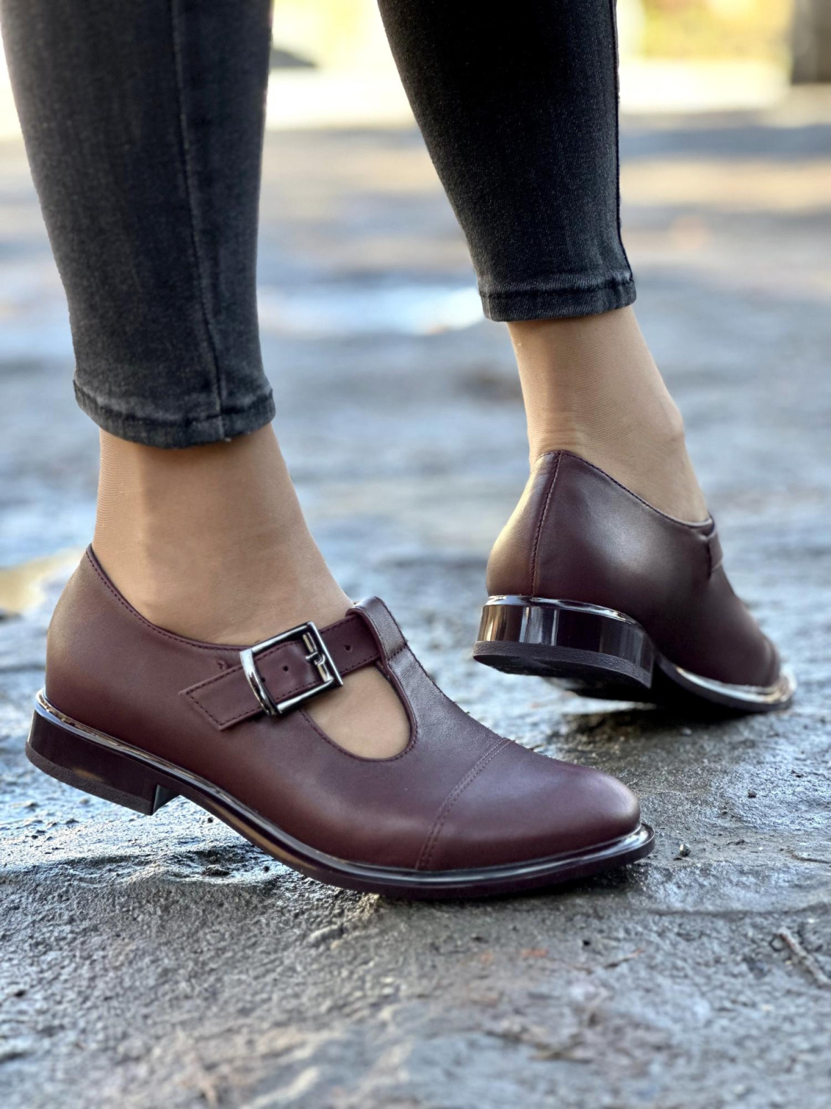 Półbuty ze skóry naturalnej OLEKSY Polskiej produkcji