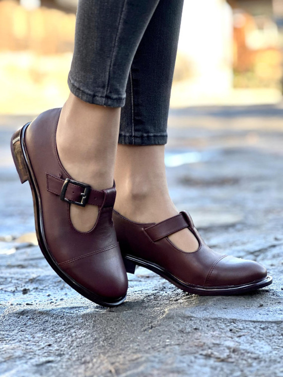 Półbuty ze skóry naturalnej OLEKSY Polskiej produkcji