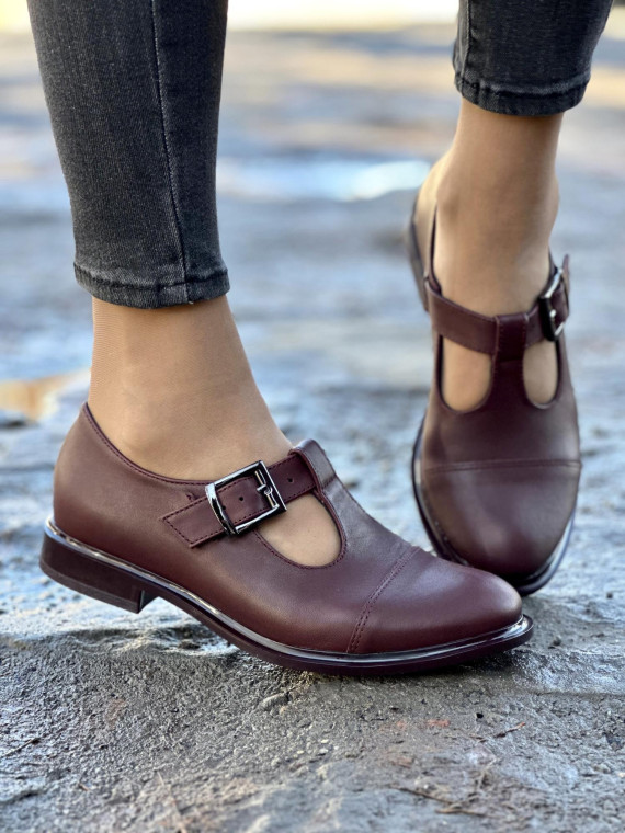 Półbuty ze skóry naturalnej OLEKSY Polskiej produkcji