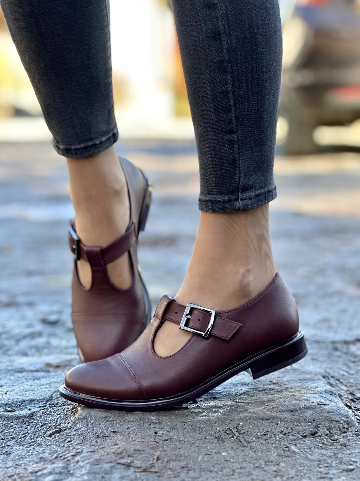 Półbuty ze skóry naturalnej OLEKSY Polskiej produkcji