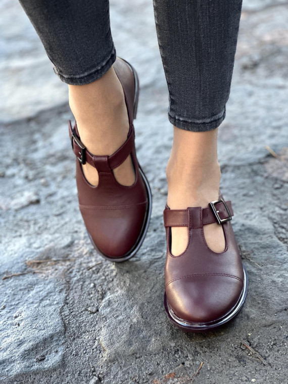 Półbuty ze skóry naturalnej OLEKSY Polskiej produkcji