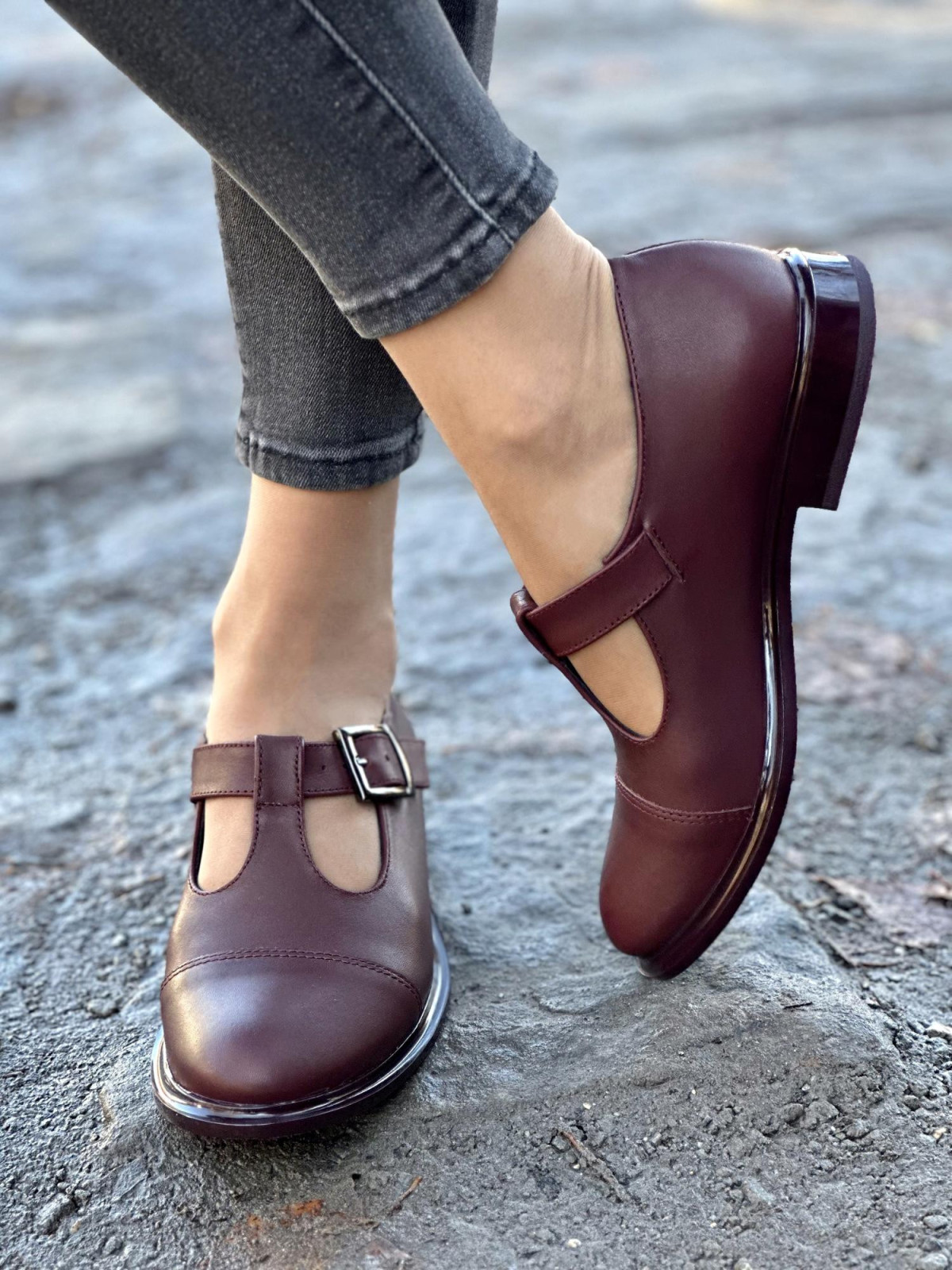 Półbuty ze skóry naturalnej OLEKSY Polskiej produkcji