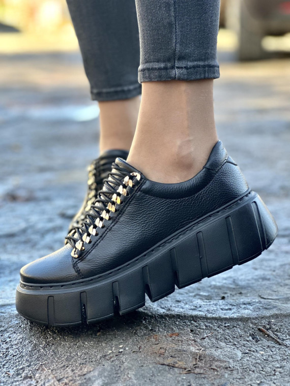 Sneakersy OLEKSY ze skóry Polskiej produkcji