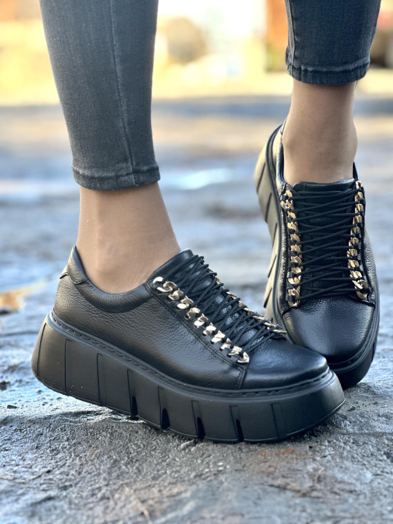 Sneakersy OLEKSY ze skóry Polskiej produkcji