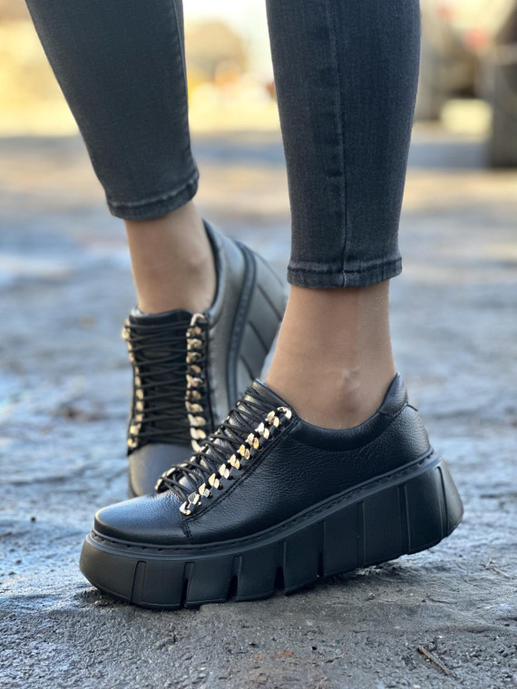 Sneakersy OLEKSY ze skóry Polskiej produkcji