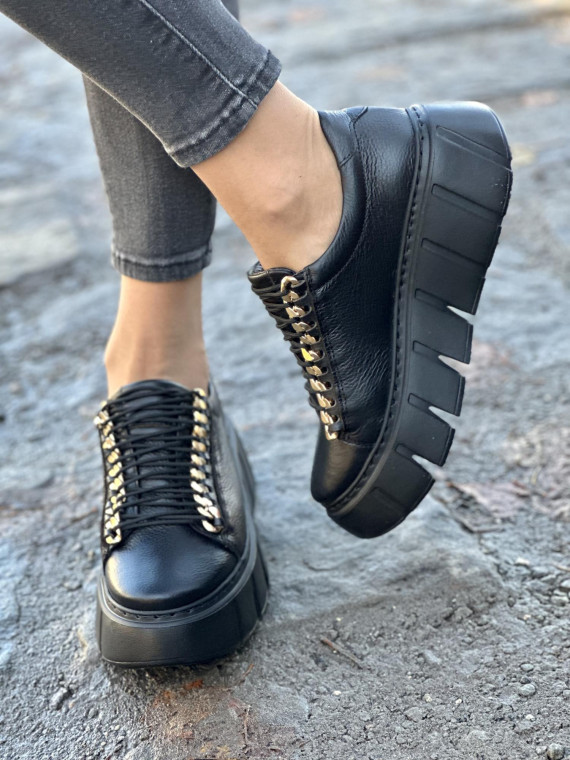 Sneakersy OLEKSY ze skóry Polskiej produkcji