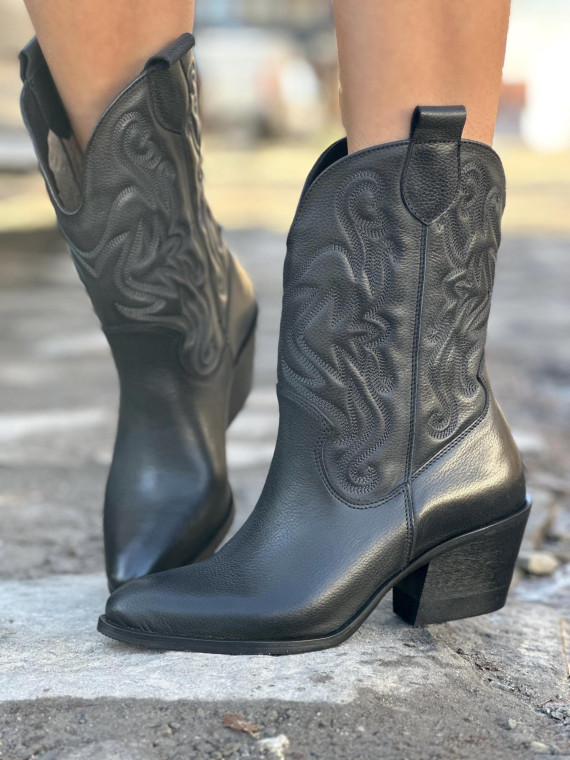 Kowbojki skórzane Polskiej produkcji