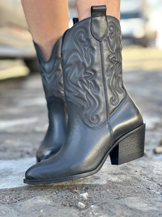 Kowbojki skórzane Polskiej produkcji