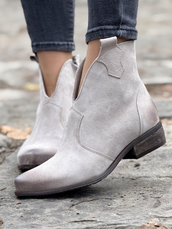 Kowbojki skórzane OLEKSY Polskiej produkcji