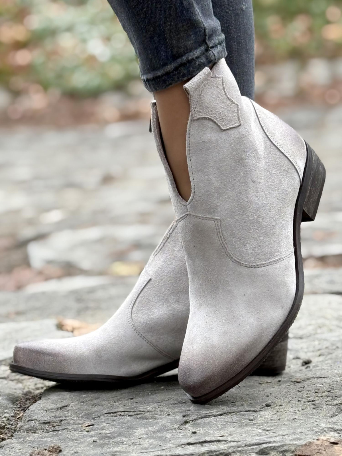 Kowbojki skórzane OLEKSY Polskiej produkcji