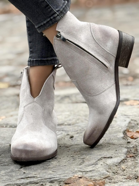 Kowbojki skórzane OLEKSY Polskiej produkcji